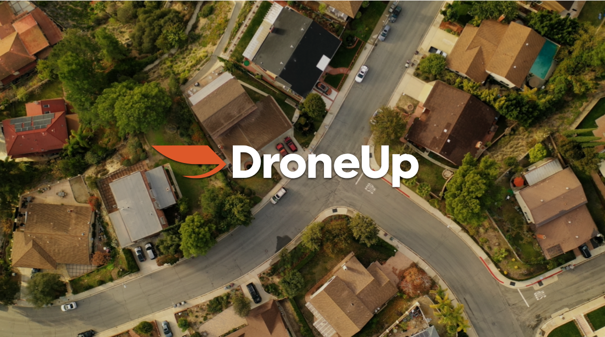 DroneUp introduction slide